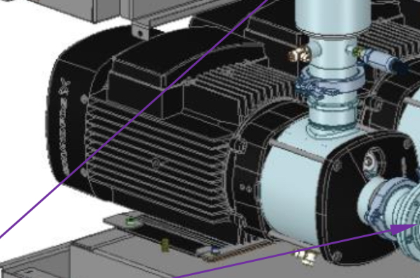 Liquid cooling pump and motor